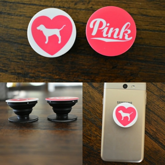 2 Popsockets pink - Picture 1 of 5
